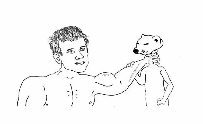 是的，麝香从粉红色变成了黑色？上帝控制着动物的喉咙2