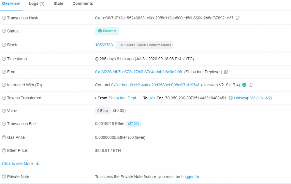Shib已经卖完了。我们研究过神V的钱包1 Shib已经卖完了。我们研究过神V的钱包1