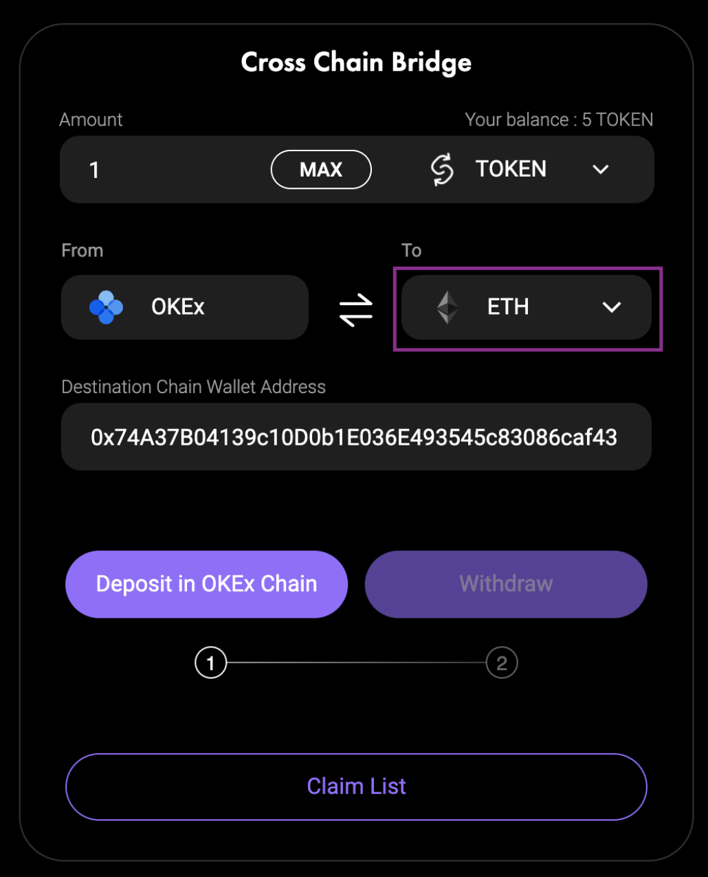 如何实现Eth与okex的交叉链8 如何实现Eth与okex的交叉链8