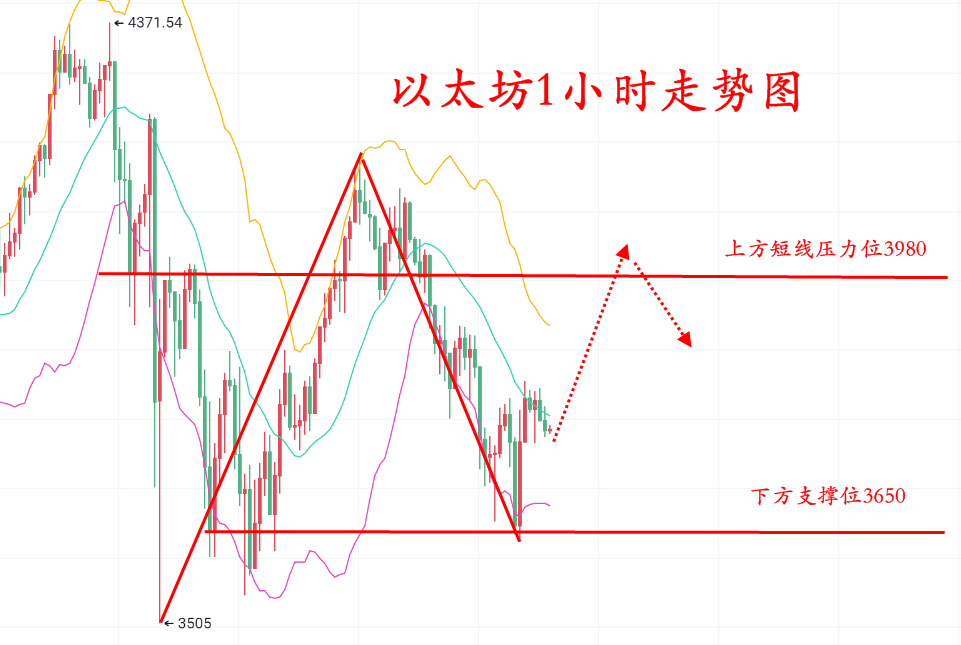 钱楚基-5.16比特币以太坊接连破新低，牛市回归遇阻，走势方向逆向而为！2