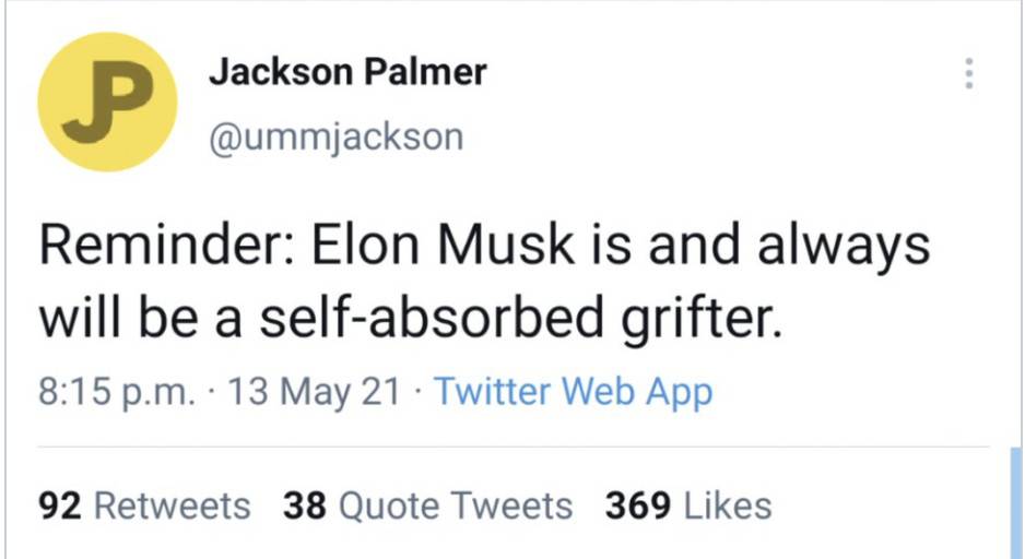 马斯克暗示,特斯拉可能会明确其在比特币领域的地位,加密市场遭受重挫2 马斯克暗示,特斯拉可能会明确其在比特币领域的地位,加密市场遭受重挫2