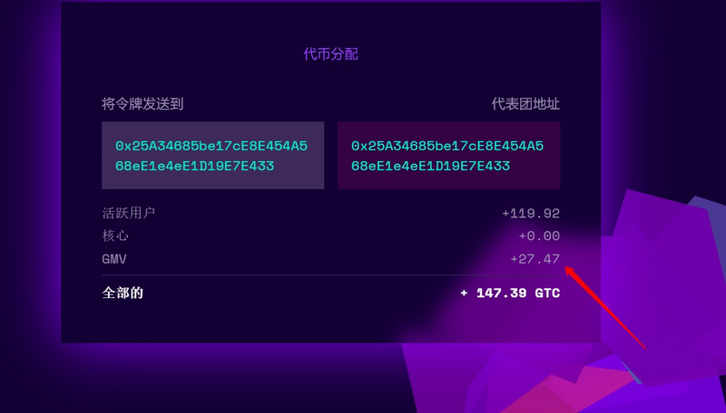 金币终于发行了。你收到多少GTC？1
