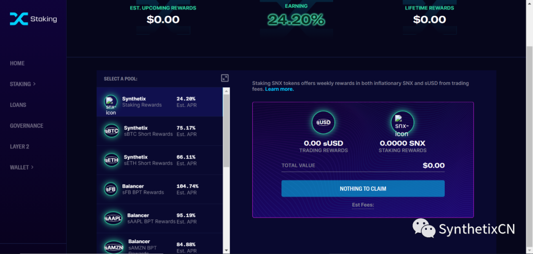 如何使用SNx、SUSD和synths挖掘defi的好处？