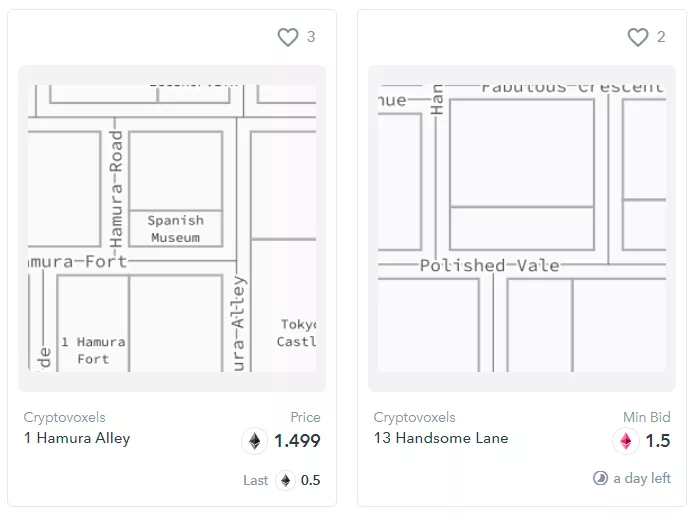 以太坊元宇宙简介：虚拟土地拍卖3