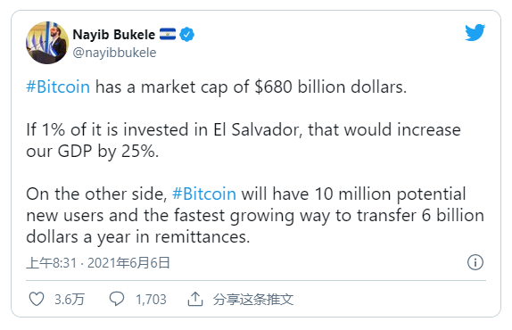 巴拉圭暗示将在萨尔瓦多之后使比特币成为法定货币1