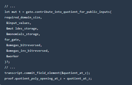 zkswap团队解读：zksync中的betterbetterHow to implementation aggregate proof6