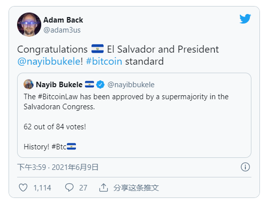 比特币的多米诺骨牌效应|许多国家或将比特币纳入法定货币？1