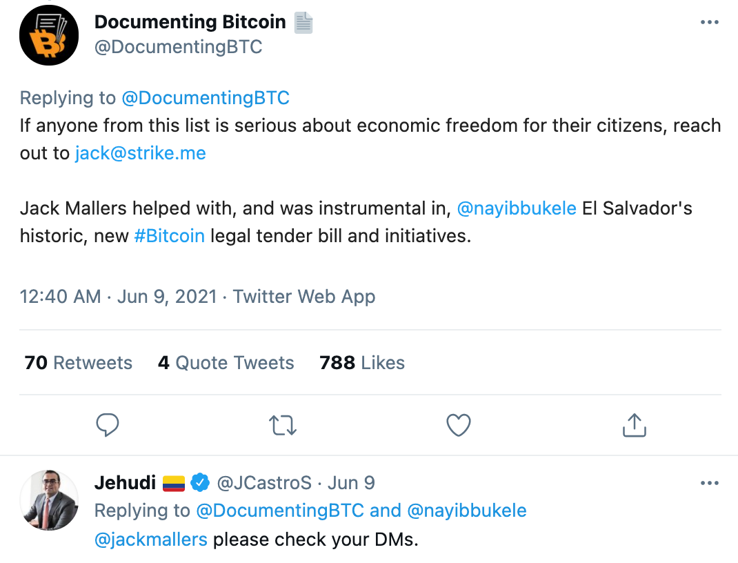 萨尔瓦多之后，拉丁美洲还有哪些国家最可能采用比特币1