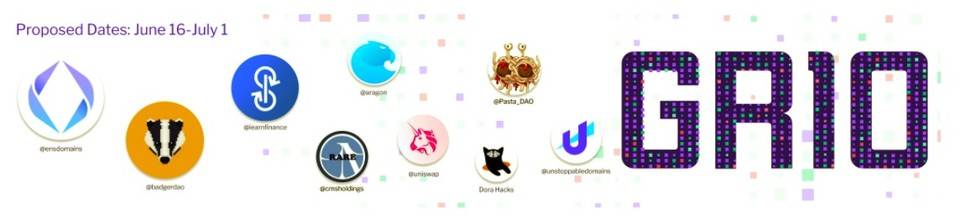 多拉哈克斯支持gitcoin第10轮拨款