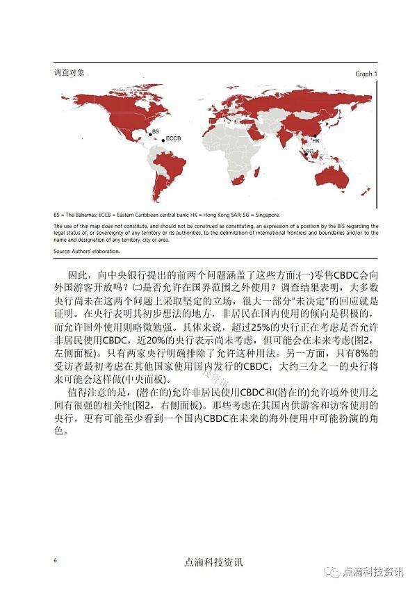 如何实现中央银行数字货币的跨境应用&对全球50家中央银行的调查6