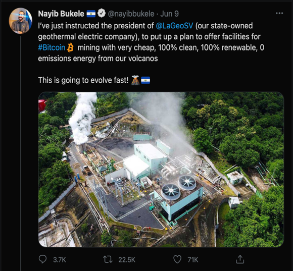 用比特币作为法定货币为采矿提供地热能,萨尔瓦多的实验能成功吗?2 用比特币作为法定货币为采矿提供地热能,萨尔瓦多的实验能成功吗?2