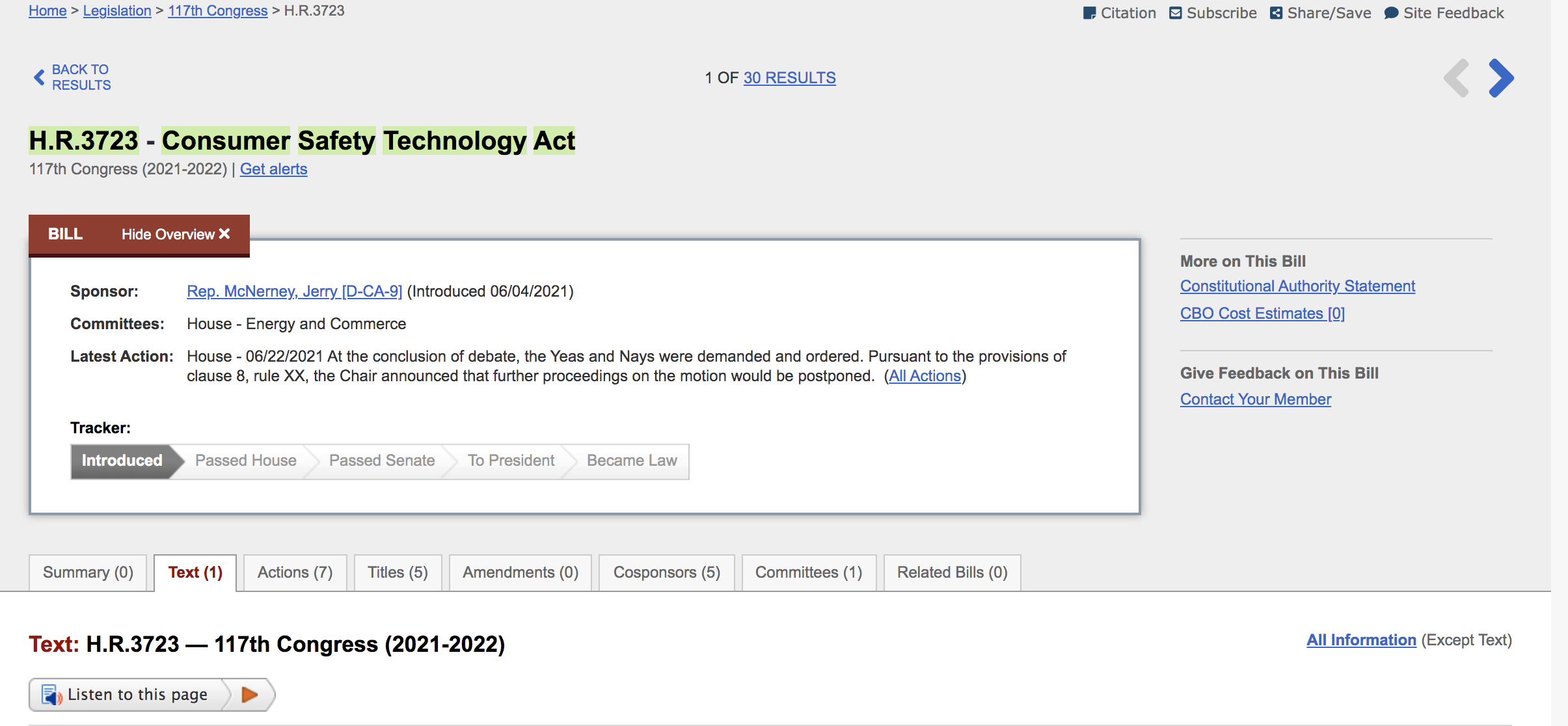 两项与加密货币相关的法案在美国众议院获得通过，并将提交参议院