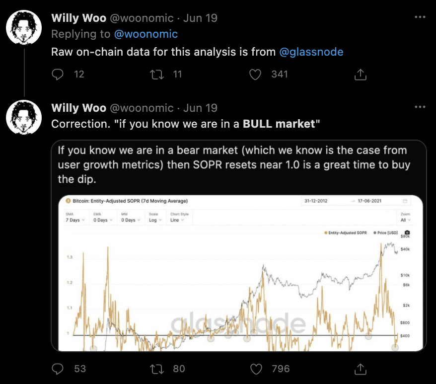 现在已经是熊市了?听听推特KOL们是怎么说3 现在已经是熊市了?听听推特KOL们是怎么说3