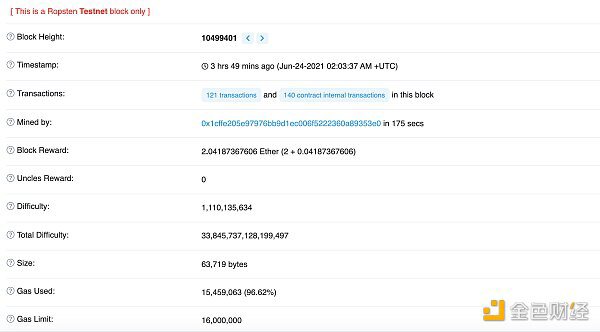 以太坊测试网 Ropsten 激活伦敦升级 矿工需升级客户端