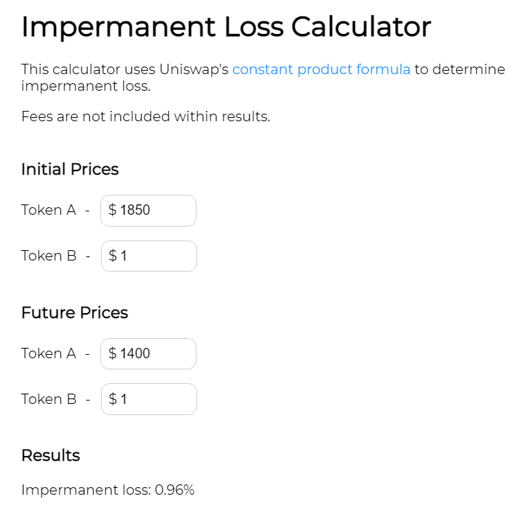 如果你学会了这五种方法,你就不用再担心无常的损失了2 如果你学会了这五种方法,你就不用再担心无常的损失了2