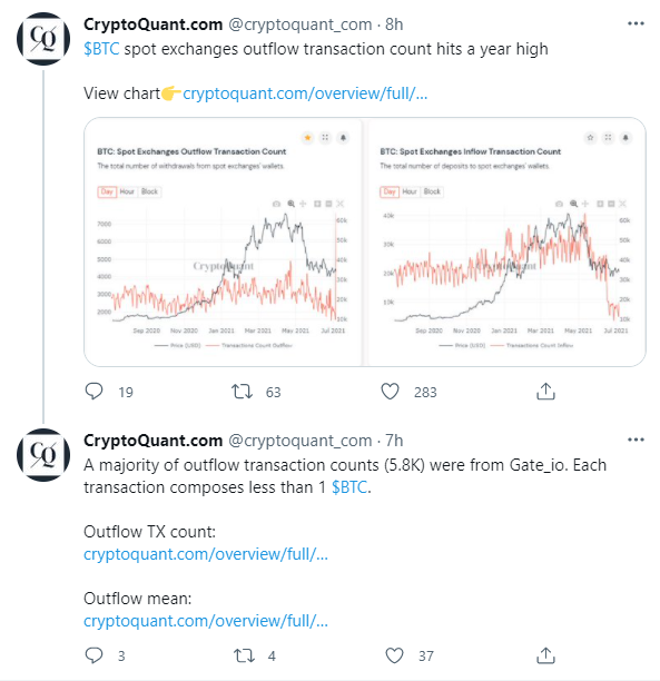 牛市的号角已吹响?比特币交易所现货流出创年内新高 牛市的号角已吹响?比特币交易所现货流出创年内新高