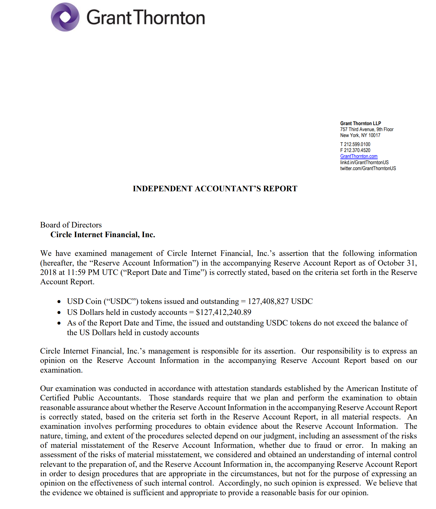 USDC被定义为高风险投资，CYCLE的高透明度是真实的吗？