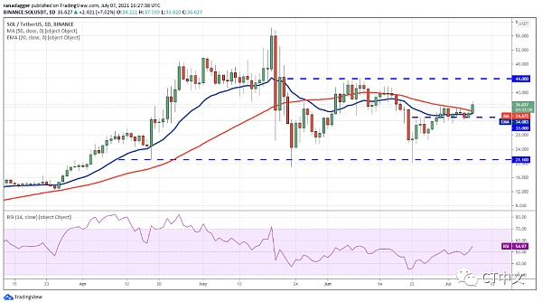 分析|山寨币价格上涨，下行趋势或将结束10