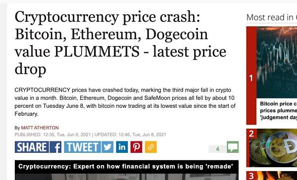 拒绝恐慌，投资者应理性看待加密市场新闻报道