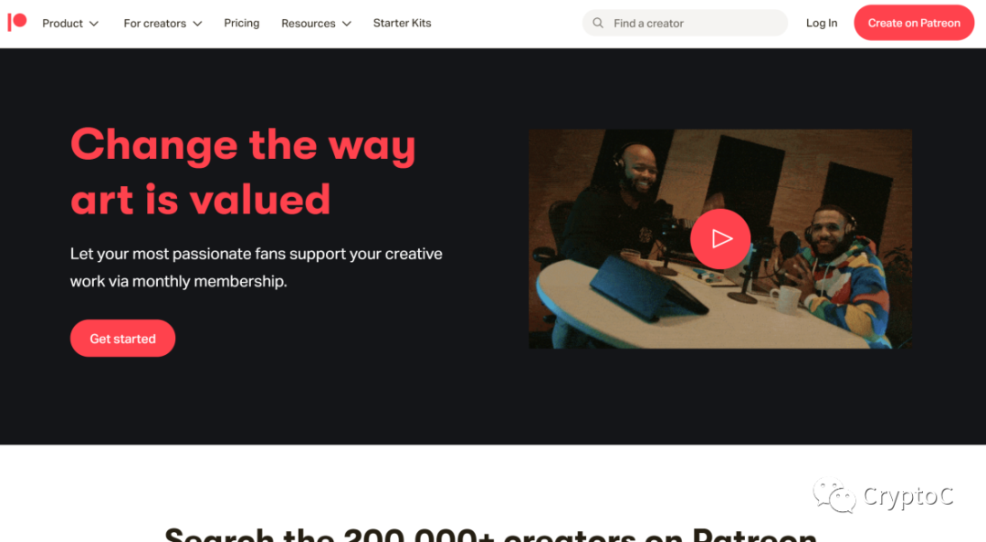 首次体验传统创作者众筹平台1 首次体验传统创作者众筹平台1