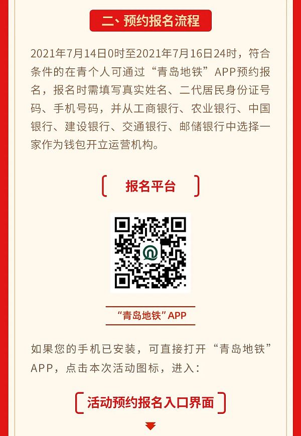 青岛启动首轮数字人民币红包活动1 青岛启动首轮数字人民币红包活动1