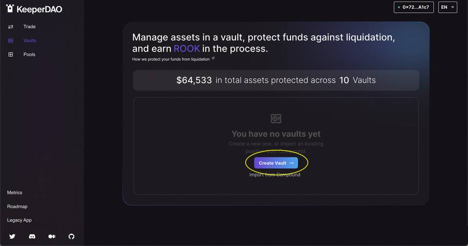 KeeperDao推出的KCompound等产品提供清算保护功能？