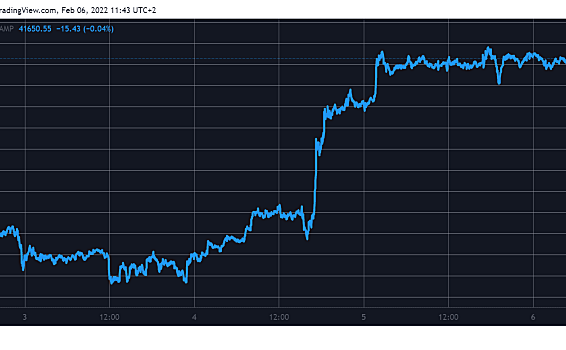 Axie Infinity（AXS）暴涨，比特币保持上涨突破42000美元