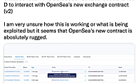 OpenSea新迁移合约疑似出现bug，攻击者正窃取大量高价值NFT