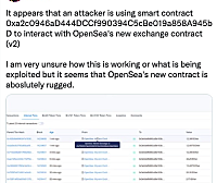 OpenSea新迁移合约疑似出现bug，攻击者正窃取大量高价值NFT