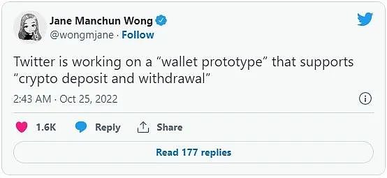 Twitter未来会变成一个支持加密钱包的Web3平台吗? Twitter未来会变成一个支持加密钱包的Web3平台吗?