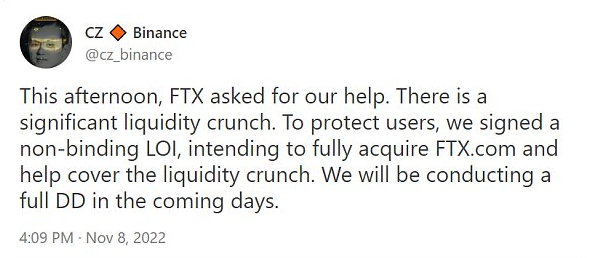 回顾 | FTX这个世界上第二大加密货币交易所,如何在48小时内就陡然从顶峰跌落谷底2 回顾 | FTX这个世界上第二大加密货币交易所,如何在48小时内就陡然从顶峰跌落谷底2