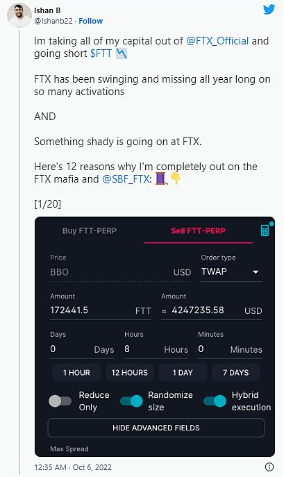 区块链观察 | 为何我能在一个月前预测FTX破产并顺利脱身1 区块链观察 | 为何我能在一个月前预测FTX破产并顺利脱身1