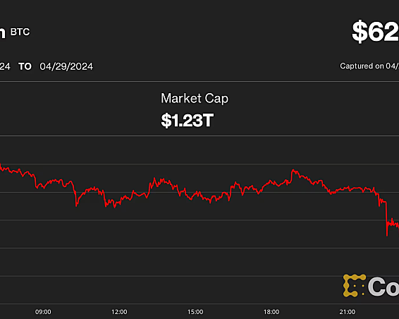 由于美国滞胀担忧影响市场，比特币和以太币行情大跌