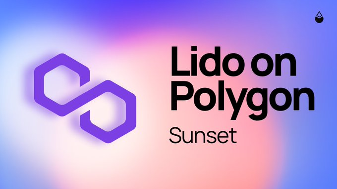 由于采用率低,Lido将于未来几个月停止在Polyon上的服务 由于采用率低,Lido将于未来几个月停止在Polyon上的服务