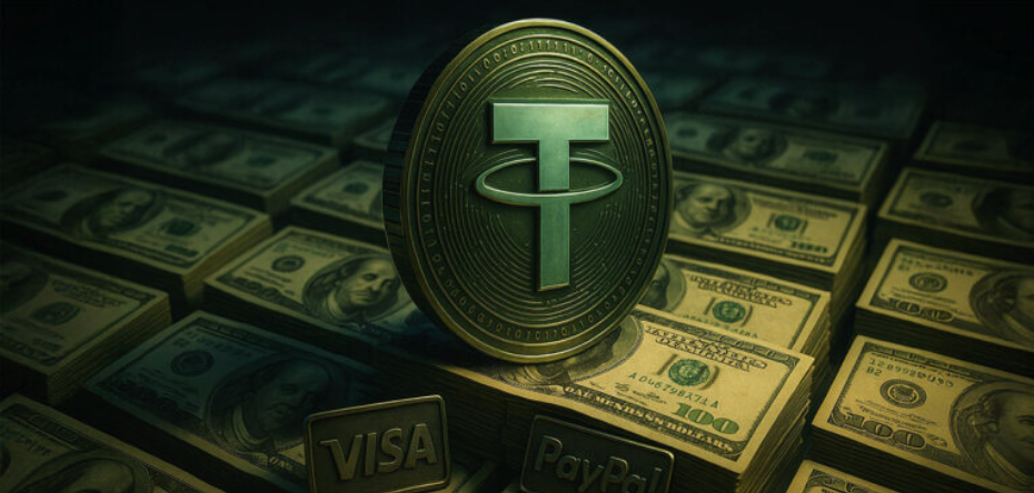 USDT供应量超过1500亿美元，稳定币超越主流巨头Visa和PayPal