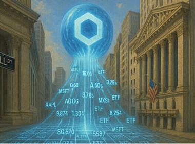 Chainlink在37个区块链上推出实时美国股票数据流